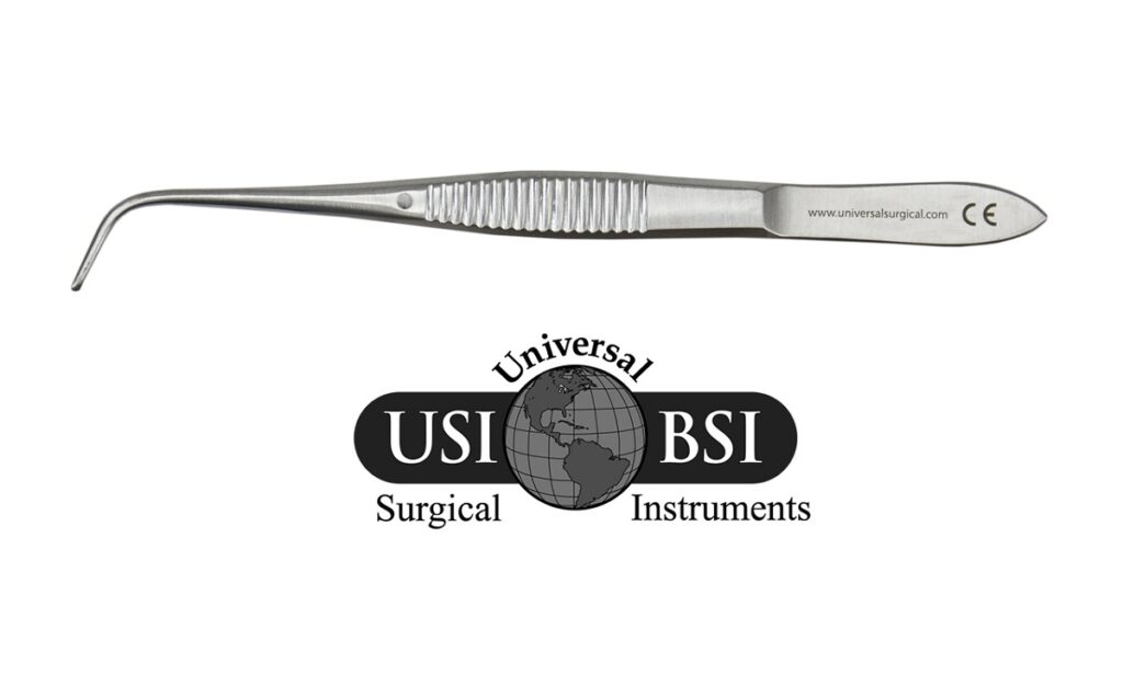 Eye Dressing Forceps Serrated Universal Surgical Instruments