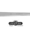 A picture of the side blade of an instrument.
