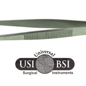 A Six Inch Stainless Steel Thumb Forceps