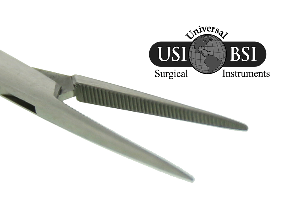 A close up of the logo for surgical instruments