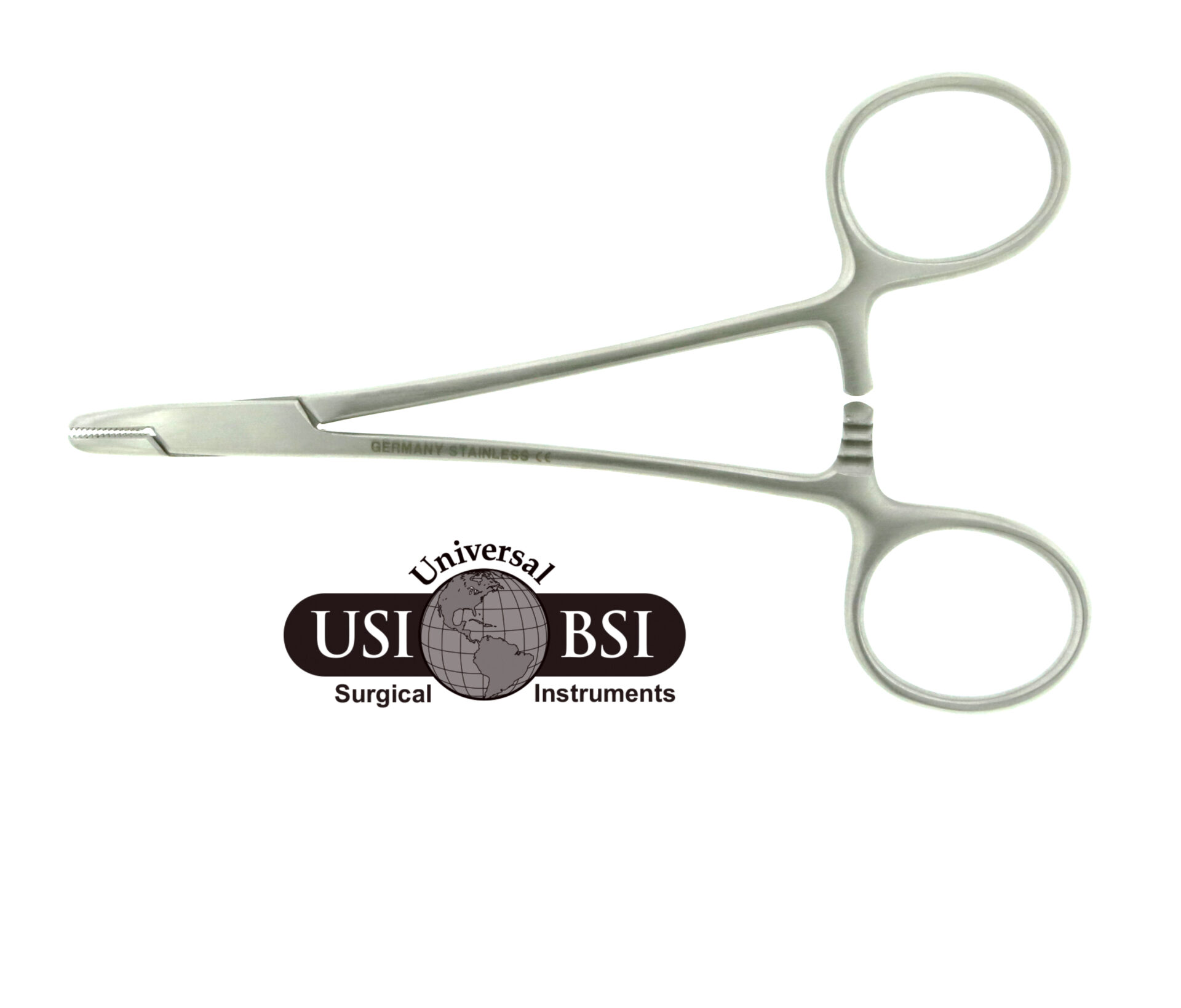 A pair of scissors with a small tip.