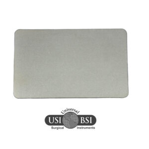 A silver card with the usi and bsi logo.