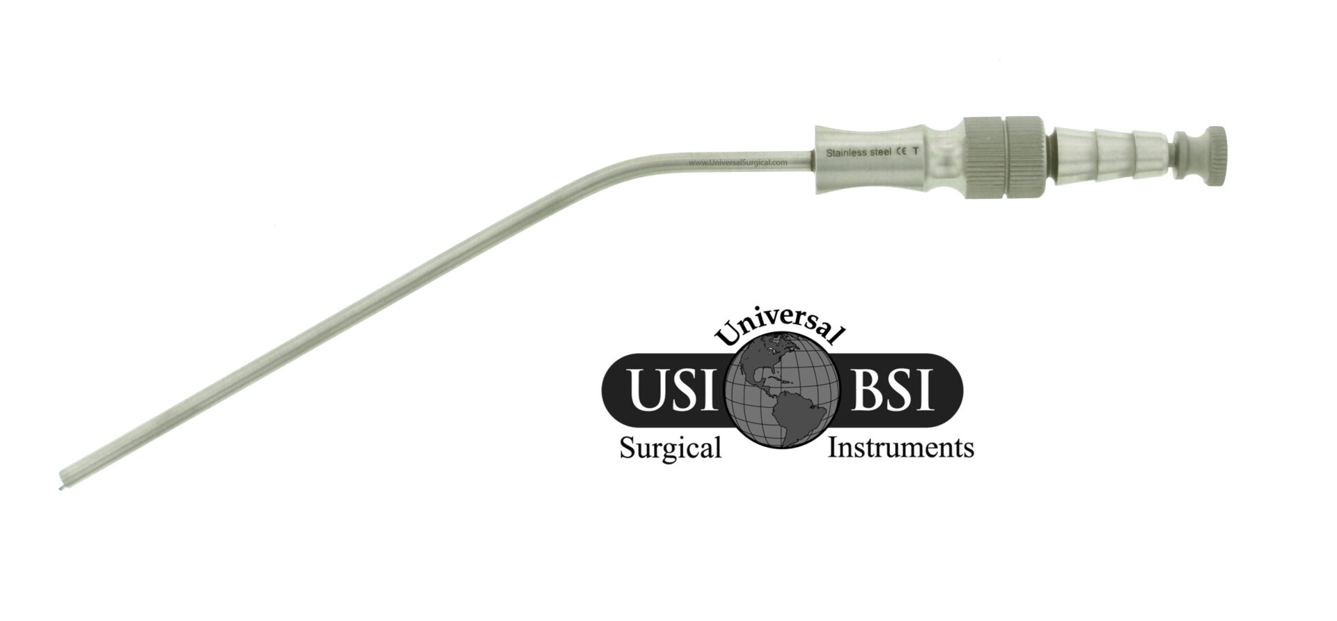 A picture of the universal bsi surgical instruments logo.