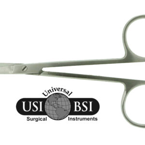 4.5 Inch Iris Straight Stainless Steel Scissors