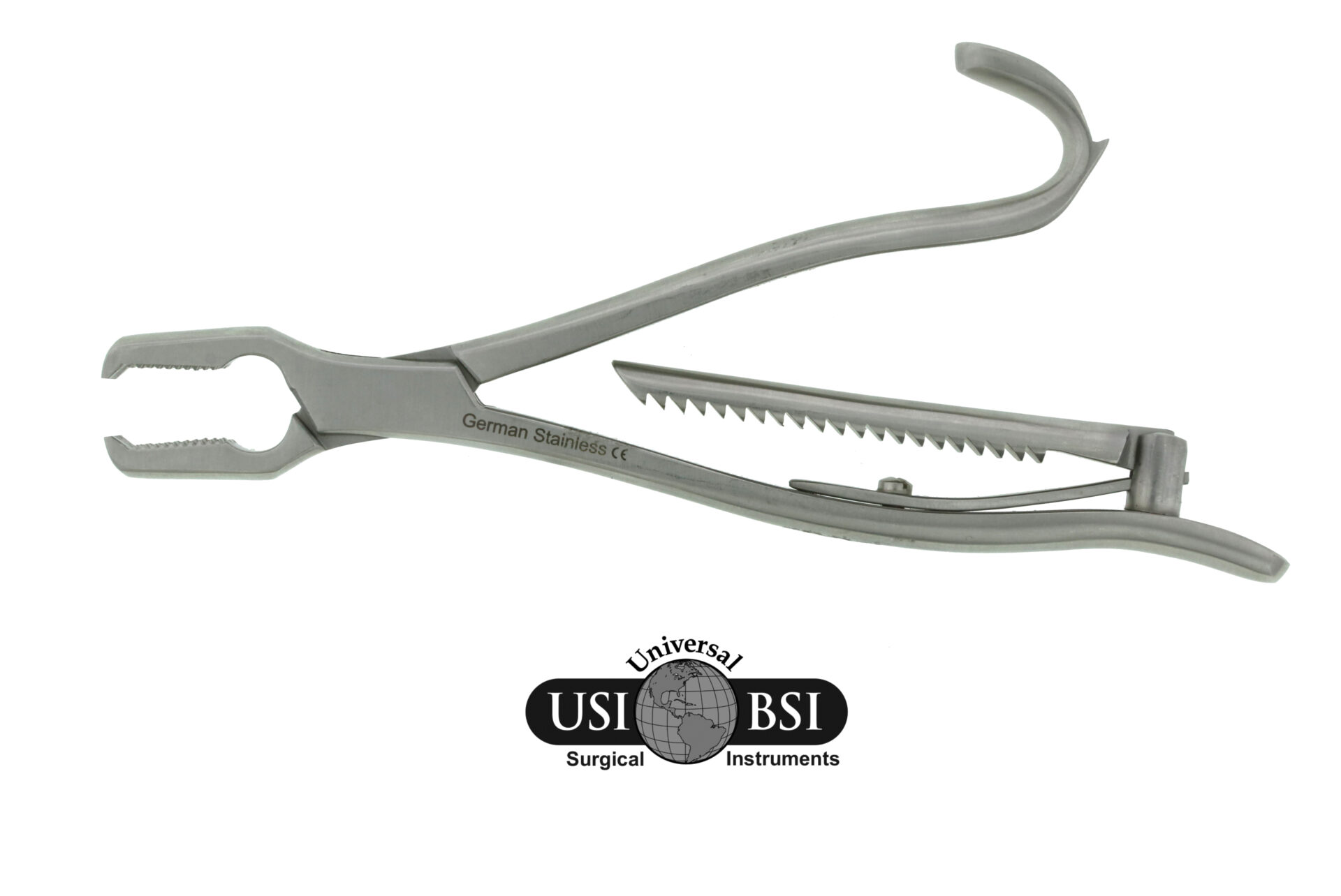 A pair of scissors with a saw blade on the handle.
