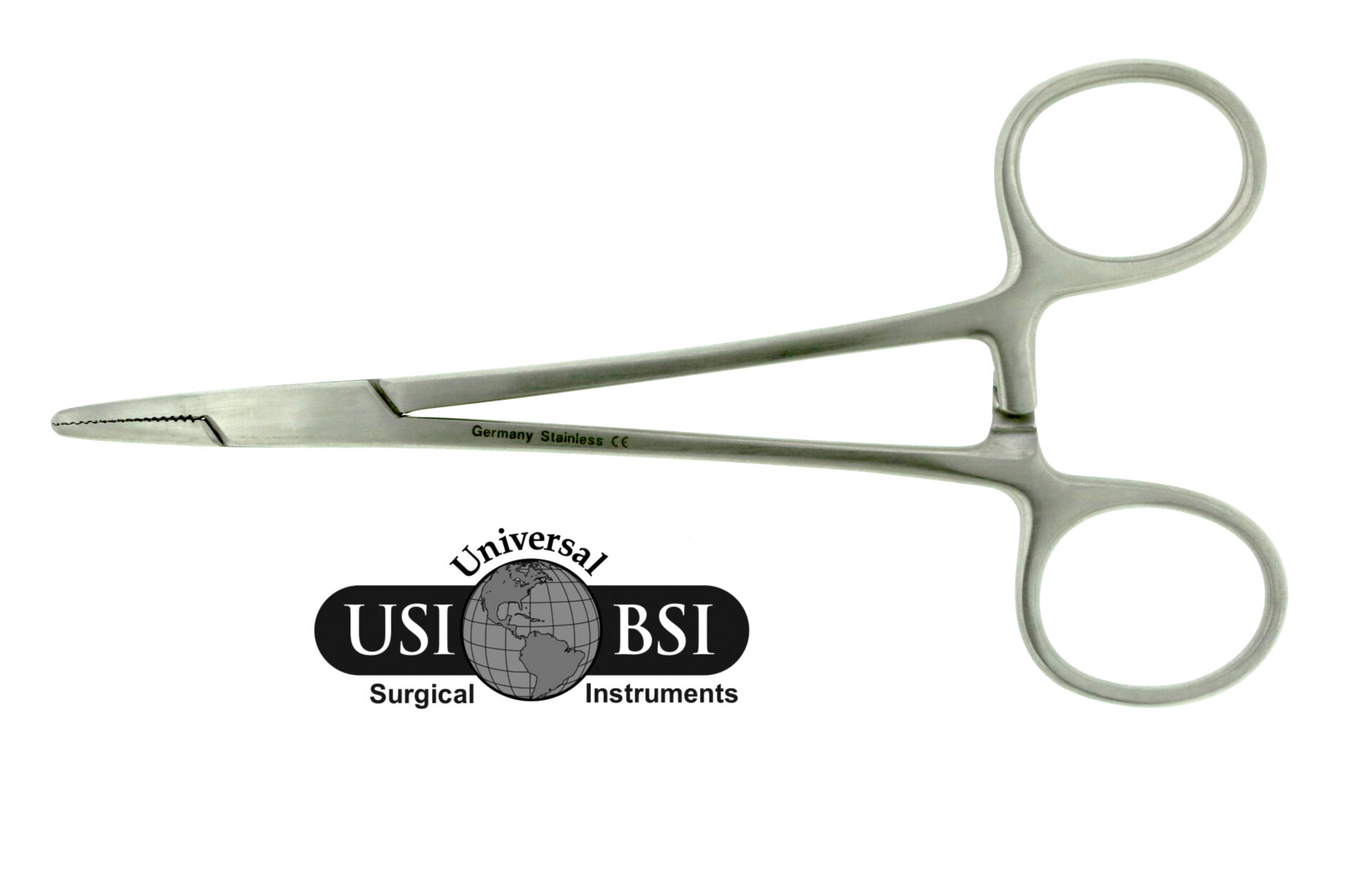 A pair of scissors with the us bsi logo on it.