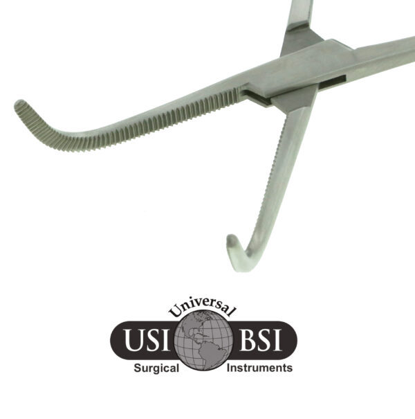A close up of the side of a surgical scissors