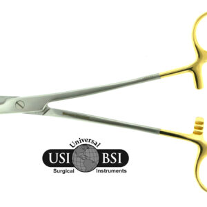 6.5 Inch Olsen Hegar Tungsten Carbide With Gold Handle