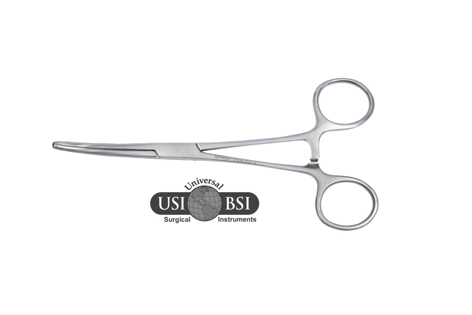 A pair of scissors with a small logo on the bottom.