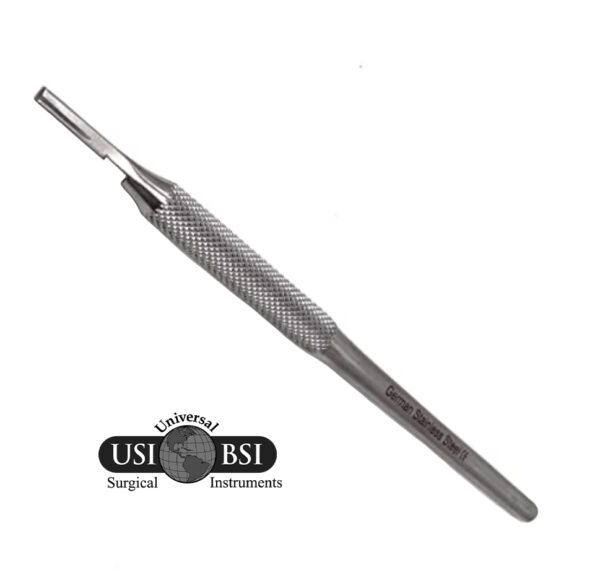 DDP INSTRUMENTS Gold Plated #3 Scalpel Handle - Dental & Veterinary Surgical Instrument