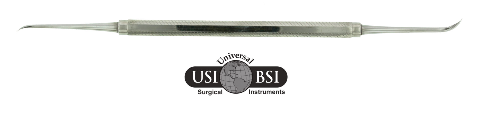 A picture of the logo for universal surgical instruments.