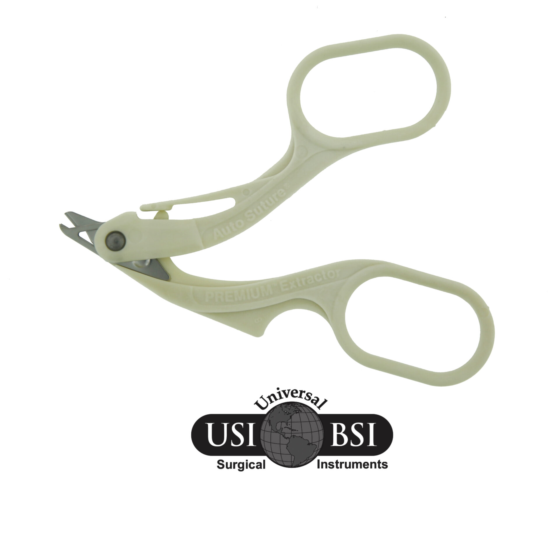 Staple Remover With White Handle