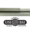 A picture of the logo for universal surgical instruments.
