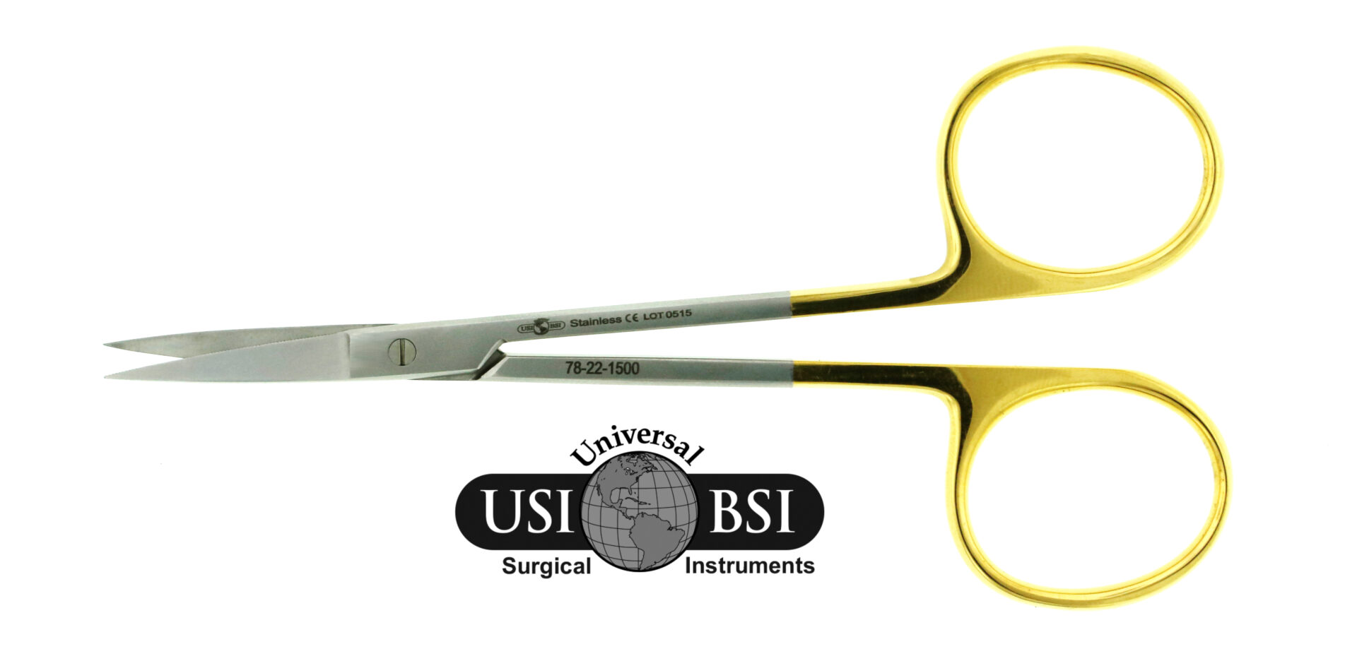 USI SC Iris Scissors 4.5 Inch Straight Blade