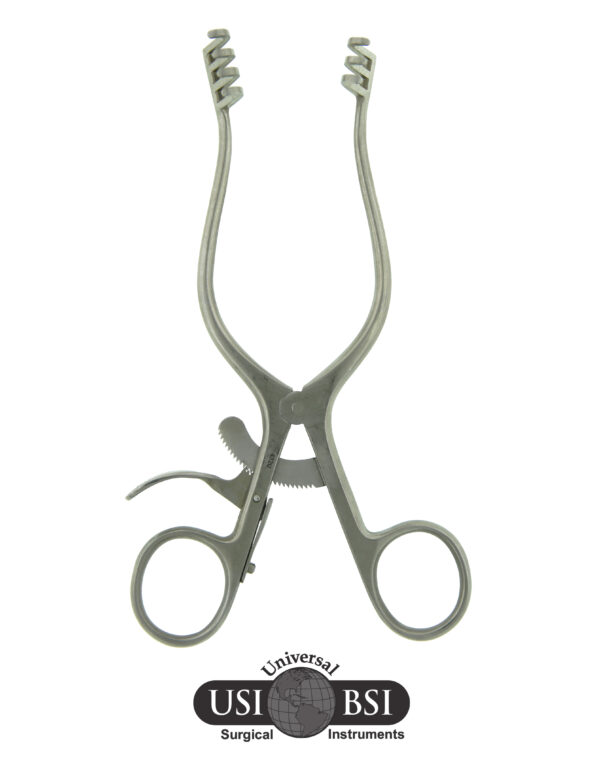 A pair of scissors with a handle and a hook.
