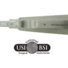 A picture of the logo for universal surgical instruments.