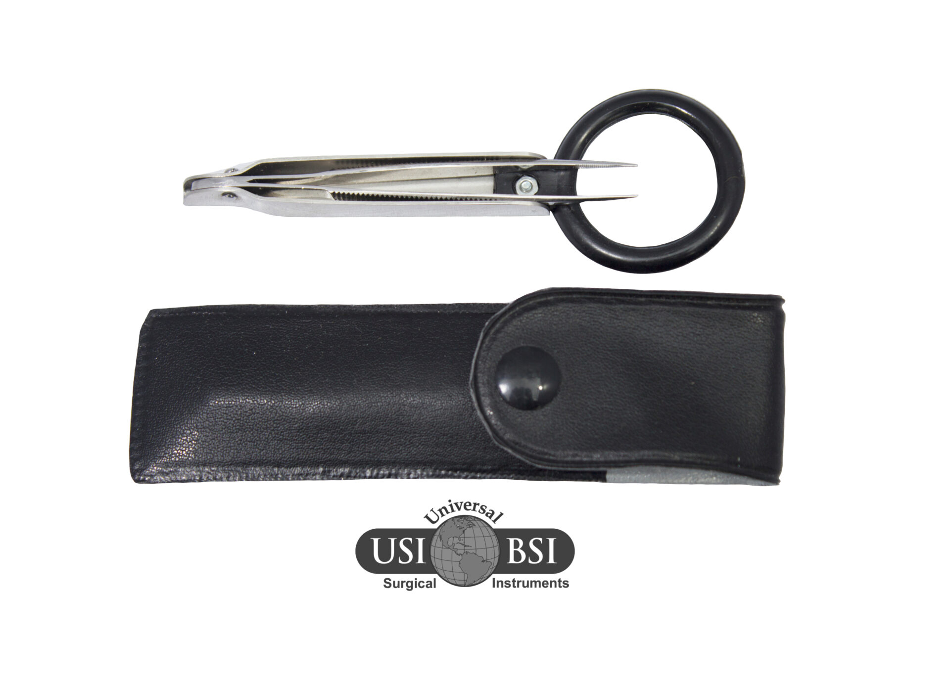 Splinter Forceps With Magnifier and Case